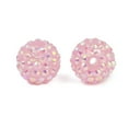 thumbnail image 3 of AB-color Resin Rhinestone Beads with Acrylic Round Beads Inside for Bubblegum Jewelry Pink 16x14mm Hole: 2~2.5mm, 3 of 5