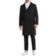 thumbnail image 2 of Abrigo INSPIRE CHIC para hombres, de doble botonadura, con cuello de muesca, cálido, de invierno, abrigo largo de negocios con bolsillos, M negro, 2 of 6