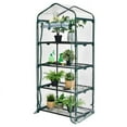 thumbnail image 3 of Mini Greenhouse with PVC Cover 4-Tier Portable Warm House, 3 of 6