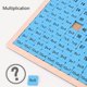 thumbnail image 5 of Juegos educativos de aprendizaje preescolar para niños pequeños, tabla de conteo de matemáticas de madera Feliz Sencillez, 5 of 5