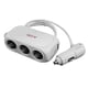 thumbnail image 1 of Cargador USB dual de 120 W Enchufe Adaptador de corriente de 3 enchufes para iPhone iPad (Blanco), 1 of 3