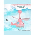 thumbnail image 3 of Lampara Infantil Helicoptero Rosa, 3 of 3