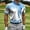 Sky Blue, variant on Zysthvn Summer Men Shirts Tennis Polo Casual Mens T Shirts Athletic Printed Lapel Short Sleeve Tops