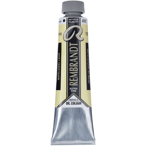 Rembrandt Oil Colour Paint 40ml Series 2-Naples Yellow Light-ROCP40S2-222