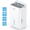 White 80 pt, variant on Waykar 30 Pint Dehumidifier for Home & Basements, (DOE 10 Pint) Up to 2000 Sq. Ft, Energy Star, Continuous Drain Hose, Auto Defrost