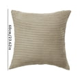 thumbnail image 3 of Wiueurtly 2 Pcs Coussin en Velours Côtelé pour Canapé Salon Housse de Coussin, 3 of 8