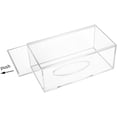 thumbnail image 4 of Soporte cuadrado de papel Vhermosa para caja de pañuelos faciales acero inoxidable chapado en oro, 4 of 8