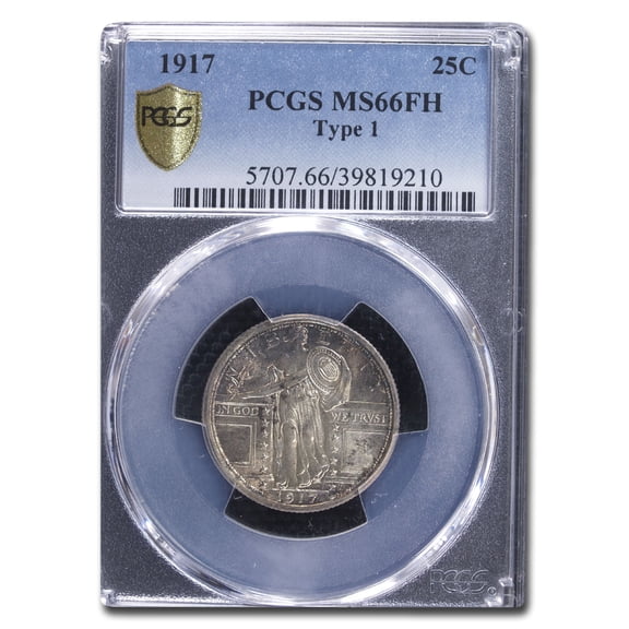 1917 Standing Liberty Quarter Type-I MS-66 PCGS (Full Head)