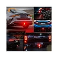 thumbnail image 4 of General Motors Cuadrada Luz de freno reposición resaltada LED Lámpara piloto anti-explosión trasera Lámpara de advertencia Blanco RV, 4 of 5