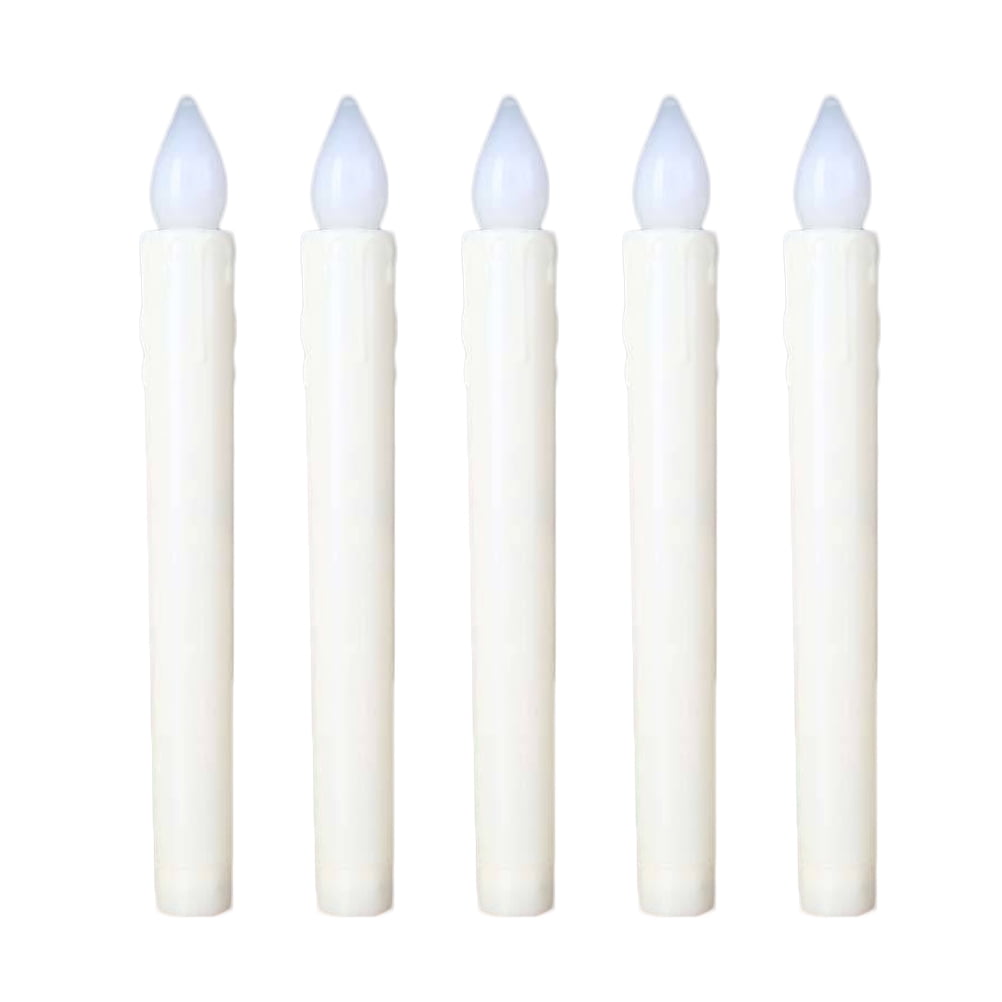 Candle Light Flameless Candles Led Electronic Swing Sticks Taper