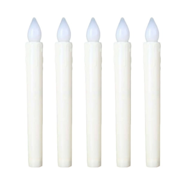 Candle Light Flameless Candles Led Electronic Swing Sticks Taper