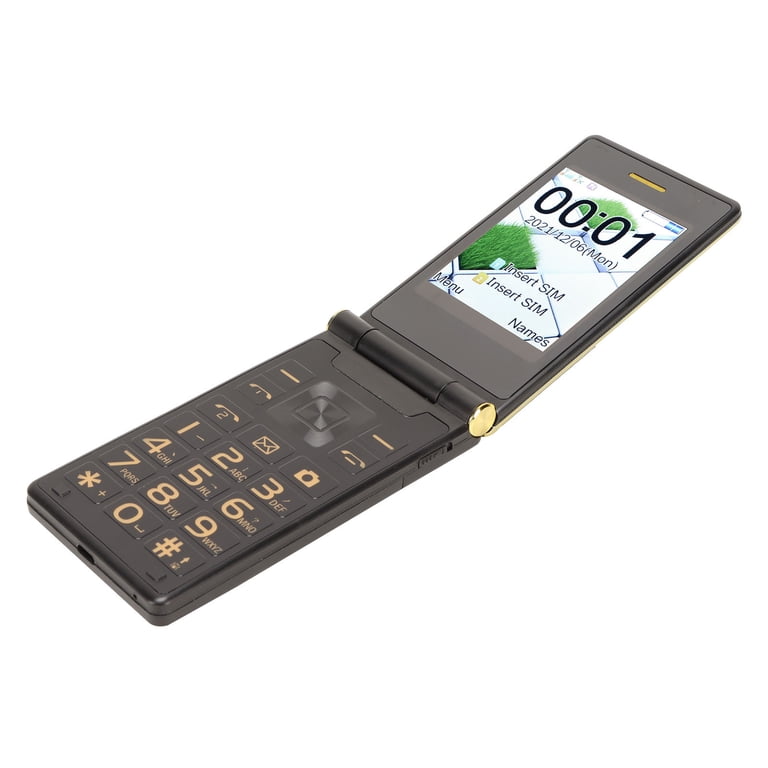 Unlocked 2.8 Inch Senior Flip Cell Phone Big Screen Dual SIM