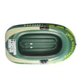 thumbnail image 3 of PVC Summer Fun Boat, Inflatable PVC Canoe with 3 Chambers and Double Valves Great Addition for Lakes Beaches or Rivers, 3 of 7