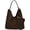 Coffee, variant on Suede Tote Bag Shoulder Bags for Women Underarm Bag Women’s Work Purses Crescent Bag Handbag Winter Fall
