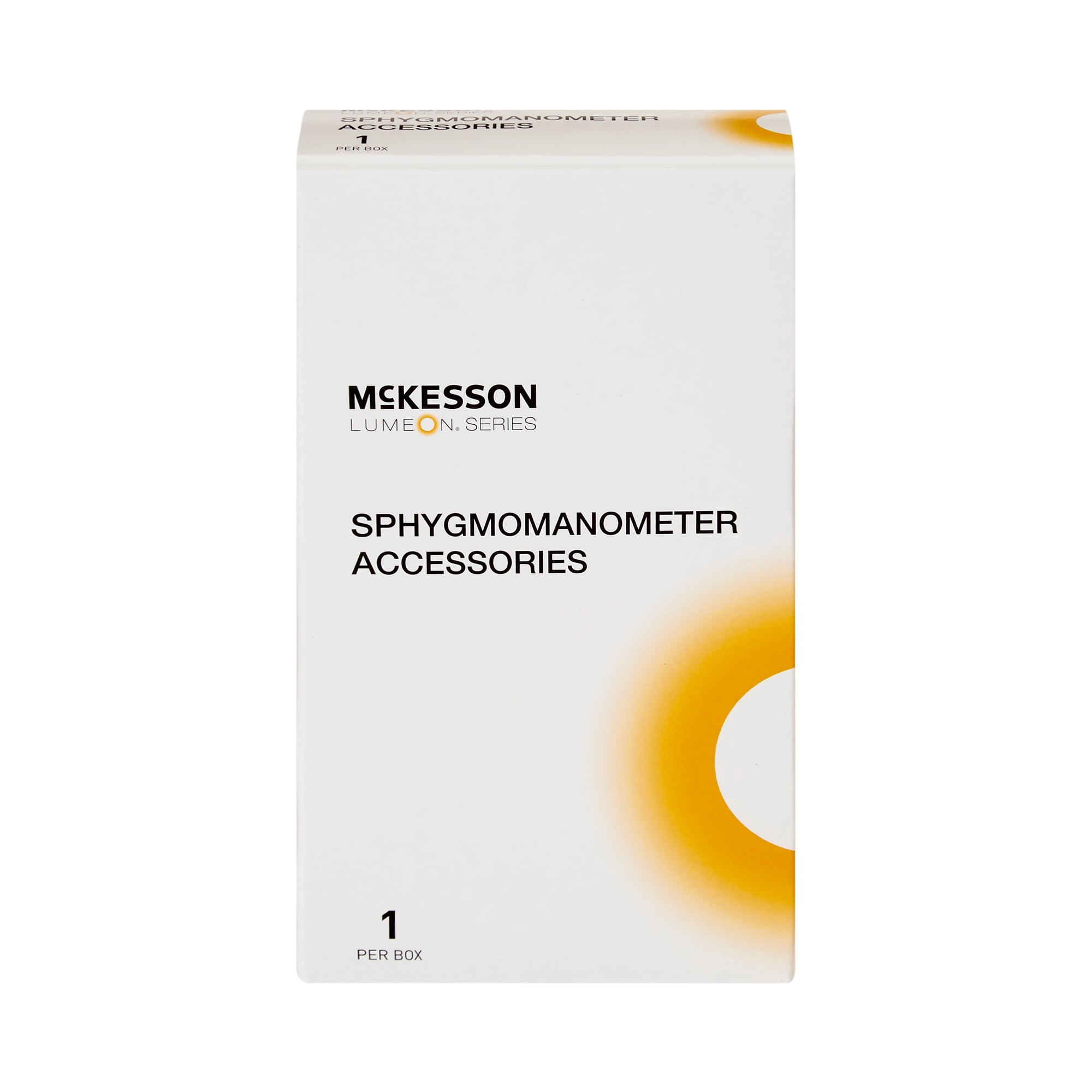 McKesson LUMEON Nylon Blood Pressure Cuff and Bladder, Burgundy, Adult Medium, 34 cm to 50 cm, 1 Count