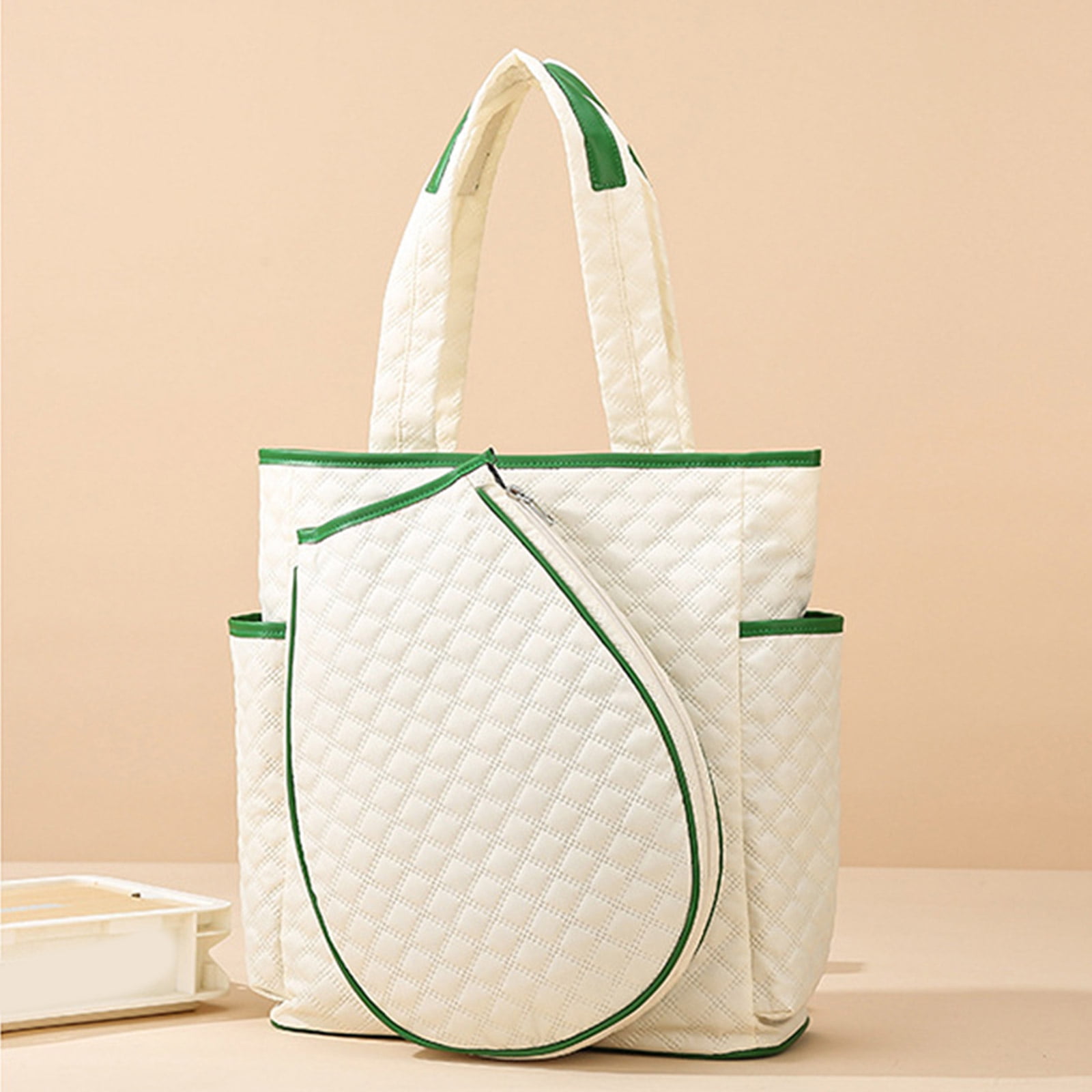 Tennis Toted Bag Large Tennises Racket Bag Hold 2 Rackets Pickleballs Bags Overnight Weekenders Bags Sports Gym Backpack