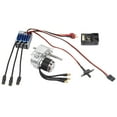 thumbnail image 3 of Motor sin escobillas, caja de engranajes de metal, ESC, receptor de 2 canales, reparación y reemplazo de piezas Plata, 3 of 7