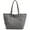 Grey, variant on CoCopeaunts Canvas Shoulder Bag Large Capacity Cloth Hobo Handbag Tote Bag Retro Reusable Satchel Commuter Purse for Women Work