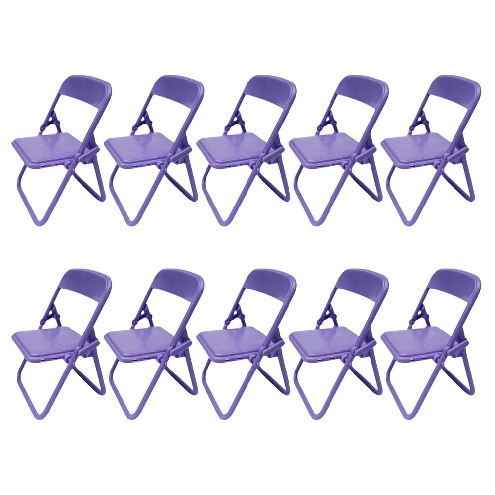 10pcs Simple Cartoon Rack Chair Design Phone Stands Lovely Desktop Phone Racks