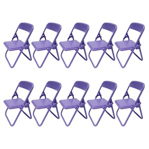 10pcs Simple Cartoon Rack Chaise Design Supports de téléphone Lovely Desktop Phone Racks
