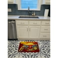 thumbnail image 3 of Carolines Treasures MW1113RUG Crab Buster Brown Machine Washable Memory Foam Mat 19 X 27" multicolor, 3 of 4