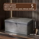 thumbnail image 5 of Cesta de almacenamiento Nayueo, organizador de armario, caja de tela con asa | Cesta de almacenamiento de gran capacidad, organizador de edredones, caja organizadora con tapa y cremallera, 1 caja de, 5 of 8