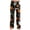 Navy, variant on Women's Halloween Pajama Pants Casual Elastic High Waist Drawstring Pjs Pumpkin Ghost Print Straight Leg Loungewear Bottoms