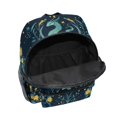thumbnail image 6 of FORMRS School Backpack with Front Zippered Pocket 12" Student Travel Daypack, Green Dragon Flowers, 6 of 6
