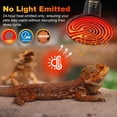 thumbnail image 2 of Lámpara de calor para reptiles MIXJOY, 250 W, emisor de calor de cerámica, paquete de 2, 2 of 8