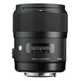 thumbnail image 1 of Sigma 340101 Lentille 35mm F1.4 DG HSM pour Canon (Noir) - Fixe - Version Internationale (Sans Garantie), 1 of 2