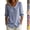 33# Blue, variant on Women's Retro Peter Pan Collar Striped Cotton Linen Shirt, Womens Cotton Rayon Plus Tops Button Down Collar Blouse Yellow XL