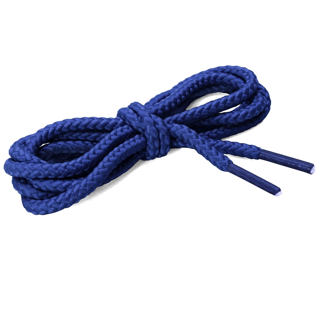 2 Pairs Unisex Thick Round Shoelaces Leather Shoes Boots Royal Blue 100