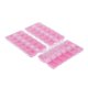 thumbnail image 1 of Caja de almacenamiento de plástico 3 piezas Qarigey 12 rejillas transparente, 1 of 1