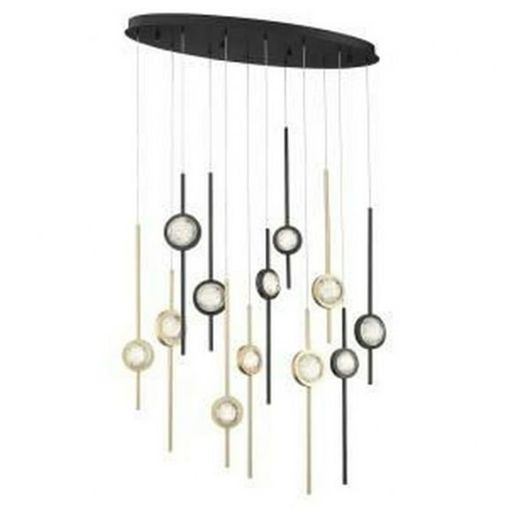 Eurofase Lighting - Barletta - 68W 12 LED Chandelier in Posh & Luxe Modern Style