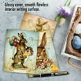 thumbnail image 6 of The Best Card Company 20 Assorted Easter Notes Box Set 4 x 5.12 Inch with Envelopes (10 Designs, 2 Each) Vintage Chicks Bunnies AM9164EAG-B2x10, 6 of 6