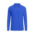 thumbnail image 4 of Abomasnow Men's Big and Tall Sun Protection Shirts UPF 50+ Quarter Button Long Sleeve Collared Quick Dry Shirts Casual Breathable Lightweight Workout Hiking Shirts, 4 of 9