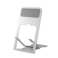thumbnail image 1 of Ultra-Thin Foldable Phone Tablet Stand ABS Material Triangle Stable Universal Compatibility 4-11Inch Portable Home Office Travel Desktop Holder, 1 of 8