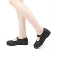 thumbnail image 6 of VJH confort Women’s Mary Jane Flats,Comfort Round Toe Low Wedge Slip-on Walking Shoes(Black,8.5), 6 of 6