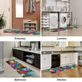 thumbnail image 6 of Ice Cream Rubber Mat Kitchen Runner Rugs - Rectangular 15.7"x59" Washable Absorbent, 6 of 6