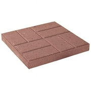 Oldcastle APG Emboss Stone, 178299 16" x 16", Red