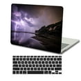 thumbnail image 4 of KSK KAISHEK Only Compatible MacBook Pro 15" Case 2016 - 2019 Release Model A1990 A1707, Plastic Hard Protective Shell Case Cover + Black Keyboard Cover, Purple series 0102, 4 of 5