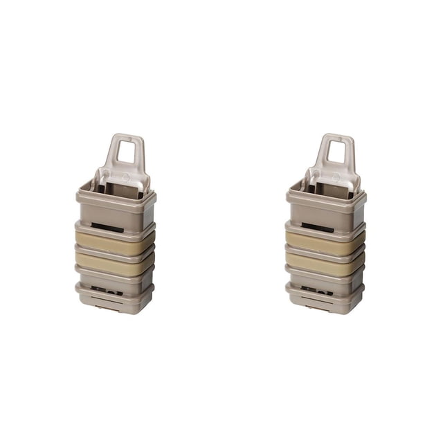 Sonducket táctico MP7 Molle, bolsa para revistas, Clip de plástico ABS, funda oculta rápida, accesorios militares de caqui 2piezas