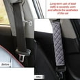 thumbnail image 4 of GoXteam 4Pack Seatbelt Covers Seat Belt Cover Pad Car Accessories Car Seat Belt Pads Seatbelt Cushion seat Belt Cover pad for Adults, 10.2inch, Gray, 4 of 7