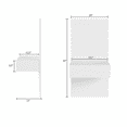 thumbnail image 3 of Nexera Milano Panneau d'extension et table de nuit (Lot de 2), 3 of 7