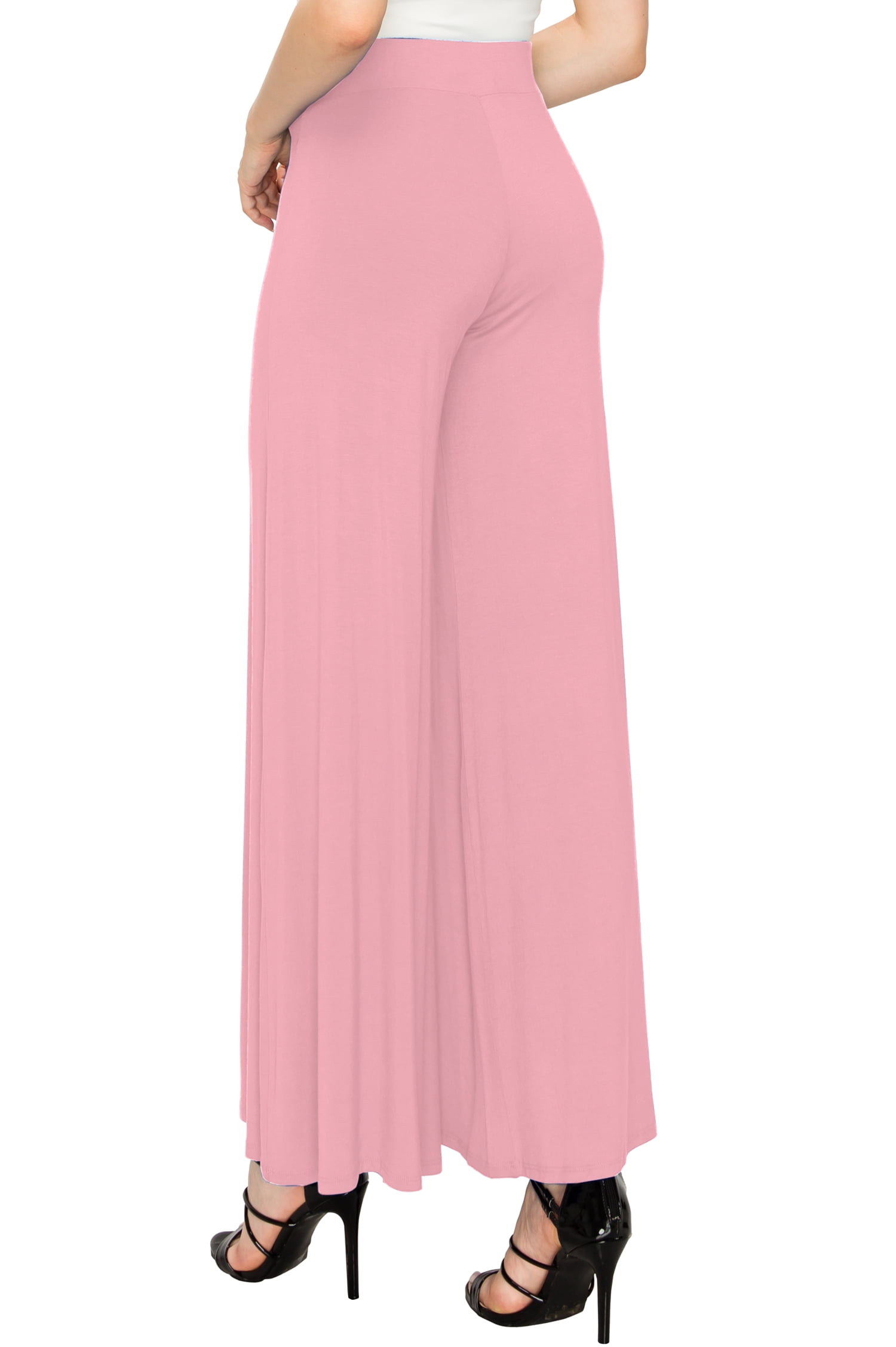 Soft Return Wide Leg Lounge Pants (Light Pink Camo)