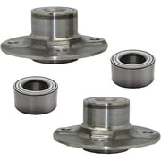 nissan 2000 axle bearing and hub assembly