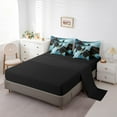 thumbnail image 3 of YST Marble Aesthetic 7-Piece Comforter Set, Gold Metallic, Queen, 3 of 4