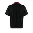 thumbnail image 5 of Zaldita Unisex Chef Jacket Women Men Short Sleeve Button Down Chef Uniform For Hotel Restaurant Black XL, 5 of 7