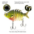 thumbnail image 5 of Bassdash SwimPanfish 2.5”/0.34oz Hard Bluegill Swimbaits Multi Jointed Topwater Trout Bass Fishing Crank Lure for Freshwater and Saltwater, 5 of 8