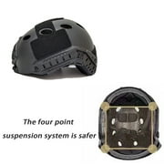 Helmet Tactical Helmet Game Helmet Cs Helmet Bicycle Helmet Sports-Black-Style:With Holes